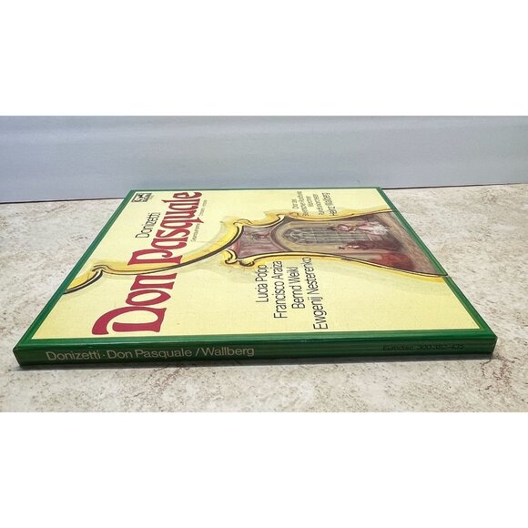 Donizetti Don Pasquale 2LP Box Set Eurodisc German Import VG+/NM Vinyl + Booklet - Picture 12 of 12